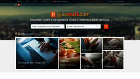 What Guiamais.com.br website looked like in 2020 (3 years ago)