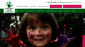 What Greenfingerscharity.org.uk website looked like in 2020 (3 years ago)