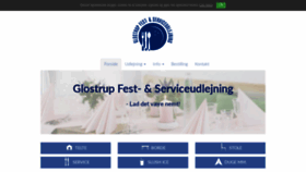 What Glostrup-service.dk website looked like in 2020 (3 years ago)