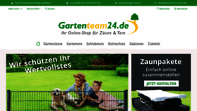 What Gartenteam24.de website looked like in 2020 (3 years ago)