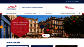 What Grl.fr website looked like in 2020 (3 years ago)