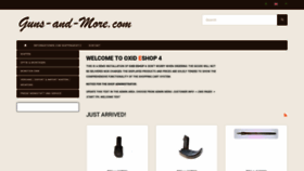 What Guns-and-more.com website looked like in 2020 (3 years ago)