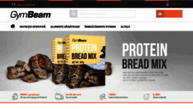 What Gymbeam.ro website looked like in 2020 (3 years ago)