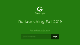 What Greenopia.com website looked like in 2020 (3 years ago)