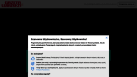 What Gazetalubuska.pl website looked like in 2020 (3 years ago)