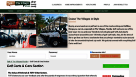 What Golfcartguide.com website looked like in 2020 (3 years ago)