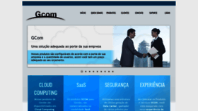 What Gcom.com.br website looked like in 2020 (4 years ago)