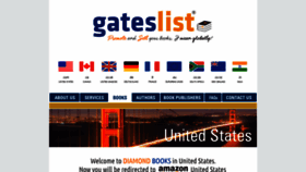 What Gateslist.com website looked like in 2020 (3 years ago)
