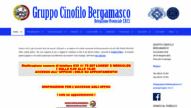 What Gruppocinofilobergamasco.it website looked like in 2020 (3 years ago)