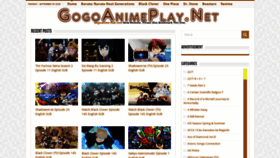 What Gogoanimeplay.net website looked like in 2020 (3 years ago)