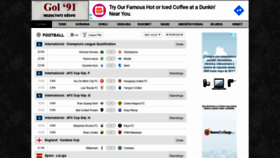 What Gol91.com website looked like in 2020 (3 years ago)