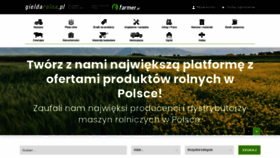 What Gieldarolna.pl website looked like in 2020 (3 years ago)