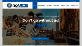 What Gomice.nl website looked like in 2020 (3 years ago)