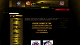 What Garyposnerinc.com website looked like in 2020 (3 years ago)