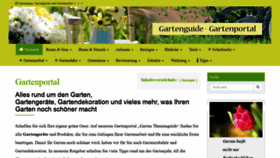What Garten-themenguide.de website looked like in 2020 (3 years ago)