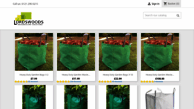 What Gardenbags.net website looked like in 2020 (3 years ago)