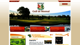 What Golf-mormal.com website looked like in 2020 (3 years ago)