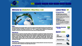 What Globelink-mauritius.com website looked like in 2020 (3 years ago)