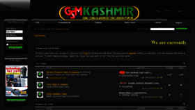 What Gsmkashmir.com website looked like in 2020 (3 years ago)