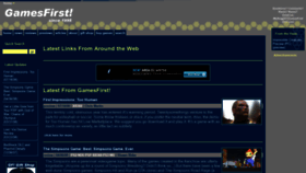 What Gamesfirst.com website looked like in 2020 (3 years ago)