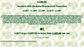 What Gabn.de website looked like in 2020 (3 years ago)