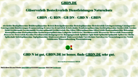 What Gbdn.de website looked like in 2020 (3 years ago)