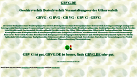 What Gbvg.de website looked like in 2020 (3 years ago)