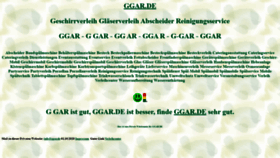 What Ggar.de website looked like in 2020 (5 years ago)