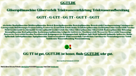 What Ggtt.de website looked like in 2020 (3 years ago)