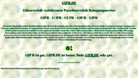 What Gipr.de website looked like in 2020 (3 years ago)