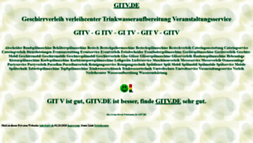 What Gitv.de website looked like in 2020 (3 years ago)
