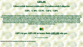 What Gipl.de website looked like in 2020 (3 years ago)