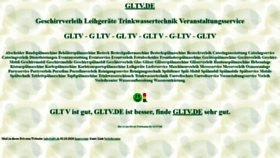 What Gltv.de website looked like in 2020 (3 years ago)