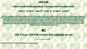 What Gmcp.de website looked like in 2020 (3 years ago)