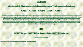What Gmdt.de website looked like in 2020 (3 years ago)