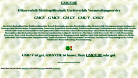 What Gmgv.de website looked like in 2020 (3 years ago)