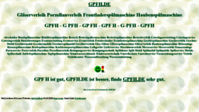 What Gpfh.de website looked like in 2020 (3 years ago)