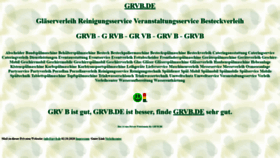 What Grvb.de website looked like in 2020 (3 years ago)