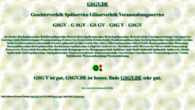 What Gsgv.de website looked like in 2020 (3 years ago)