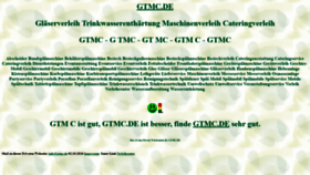What Gtmc.de website looked like in 2020 (3 years ago)