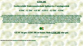 What Gtsc.de website looked like in 2020 (3 years ago)