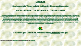 What Gwsh.de website looked like in 2020 (5 years ago)
