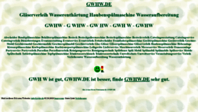 What Gwhw.de website looked like in 2020 (3 years ago)
