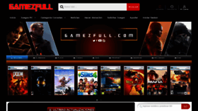 What Gamezfull.com website looked like in 2020 (3 years ago)