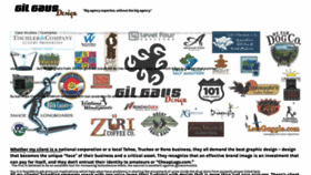 What Gilgausdesign.com website looked like in 2020 (3 years ago)