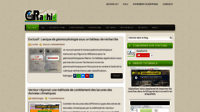 What Geograchid.com website looked like in 2020 (5 years ago)