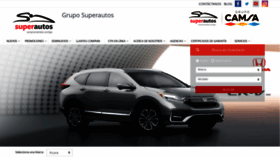 What Gruposuperautos.mx website looked like in 2020 (3 years ago)