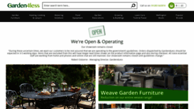 What Garden4less.co.uk website looked like in 2020 (3 years ago)