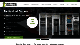 What Goterhosting.com website looked like in 2020 (3 years ago)
