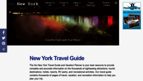 What Go-new-york.com website looked like in 2020 (3 years ago)